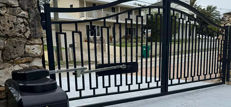 Swing Gate Opener with Keypad Saratoga Springs