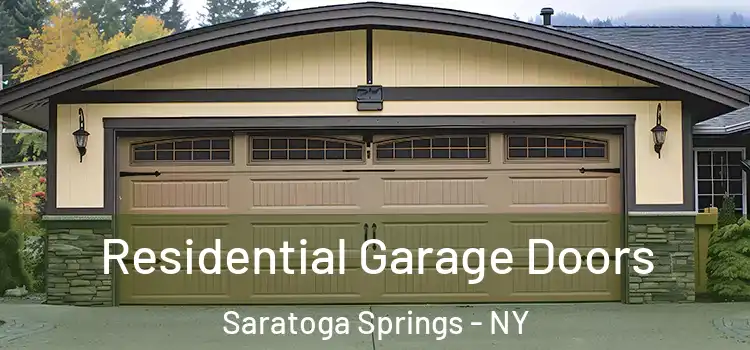  Residential Garage Doors Saratoga Springs - NY